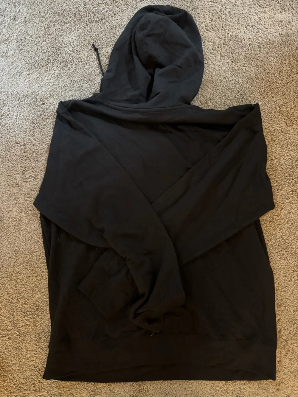 XXX TENTACION Delta Black Graphic Hoodie with Multicolor Portrait Print